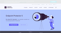 Desktop Screenshot of endpointprotector.de