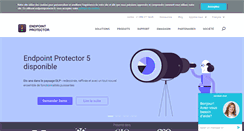 Desktop Screenshot of endpointprotector.fr